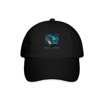 Édition limitée 1970 Juillet Anniversaire Aurores boréales - Casquette classique - noir/noir - Devant