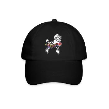 Poodle Poodle Mama - Baseball Cap - black/black - Front