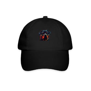 Rottweiler Hund Hunde Welpe Hundehalter Rottweiler - Baseballkappe - Schwarz/Schwarz - Vorne