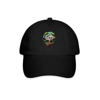 Il n’y a pas de Planète B Earth Day Mission Erde - Casquette classique - noir/noir - Devant