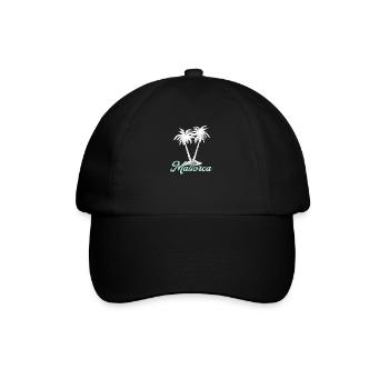 Mallorca - Baseballkappe - Schwarz/Schwarz - Vorne
