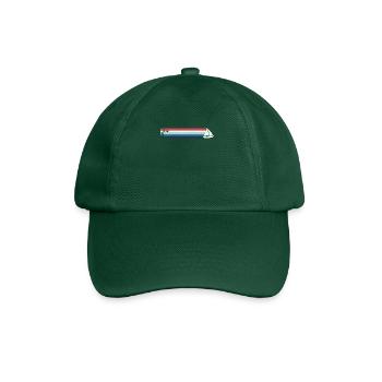 J’en ai assez de faire de la voile Voilier Skipper - Casquette classique - vert bouteille - Devant