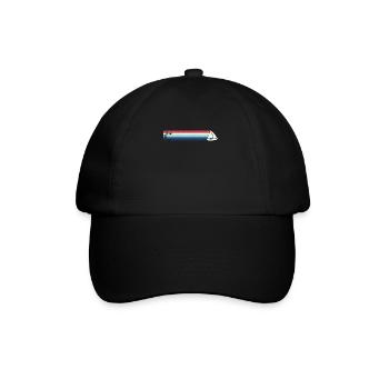 J’en ai assez de faire de la voile Voilier Skipper - Casquette classique - noir/noir - Devant