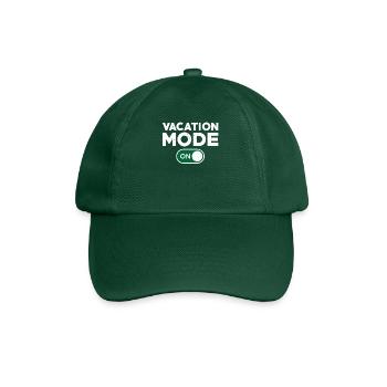 Mode vacances amusant activé - Casquette classique - vert bouteille - Devant