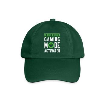 Gamer Geschenk Gaming Spruch für Zocker - Baseballkappe - Flaschengrün - Vorne