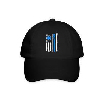 USA Emergency Paramedic America - Baseball Cap - black/black - Front