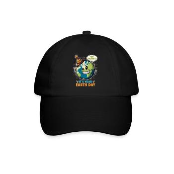 Mission Jour de la Terre Protection de la Terre et du climat Environnement - Casquette classique - noir/noir - Devant
