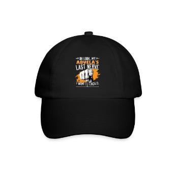 Look My Abuela's Last Nerve Funny Spanish Grandma - Baseball Cap - black/black - Front