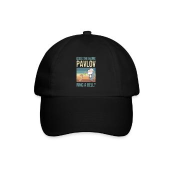 Le nom Pavlov est-il un nom familier pour les psychologues? - Casquette classique - noir/noir - Devant