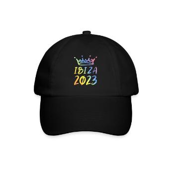 Ibiza 2023 - Baseballkappe - Schwarz/Schwarz - Vorne