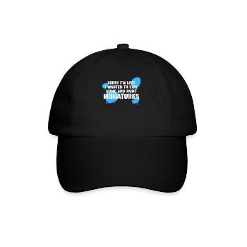 Model making miniatures model builders - Baseball Cap - black/black - Front
