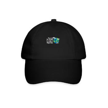 Climate Change Environment Earth Earth Gift - Baseball Cap - black/black - Front
