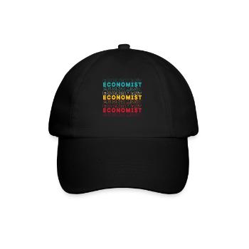 Économiste Professeur d’économie Profession Économie - Casquette classique - noir/noir - Devant