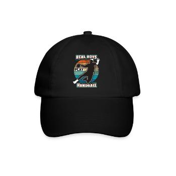 Handball Joueur De Handball, Dicton Sportif, Arc-en-ciel - Casquette classique - noir/noir - Devant