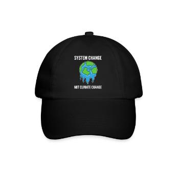 Citations sur le changement climatique Amoureux de la nature - Casquette classique - noir/noir - Devant