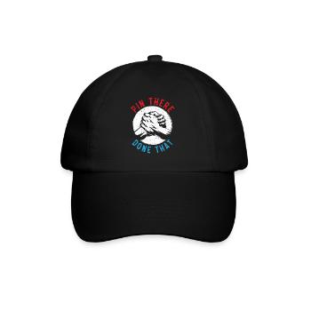 épingle là fait ce bras de fer bras de fer - Casquette classique - noir/noir - Devant
