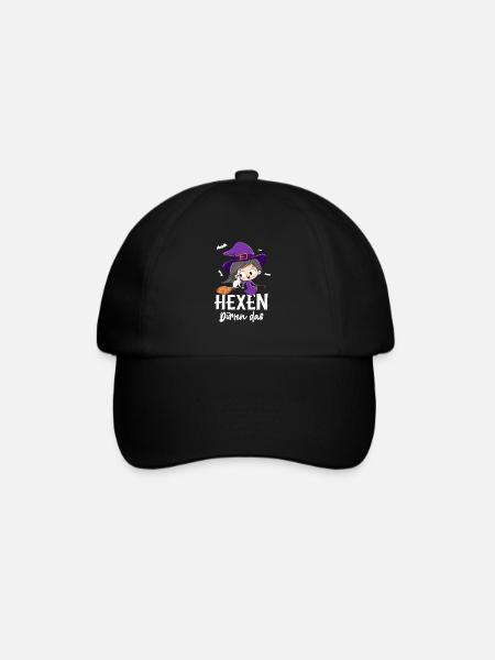 Hexen Dürfen Das - Baseballkappe - Schwarz/Schwarz