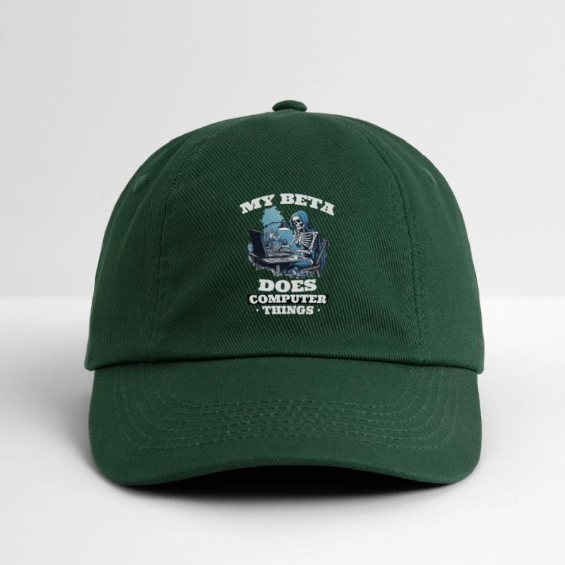 My beta makes computer things programmers Baseball Cap