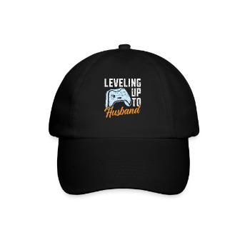 Bride And Groom Wedding Day Marriage Just Married - Baseball Cap - black/black - Front