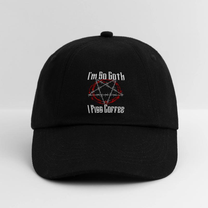 Satan Beelzebub Devil Gothic Pentagram Mystical Baseball Cap