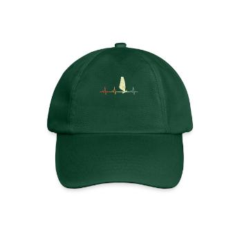 Windsurfer Heartline Vintage - Baseball Cap - bottle green - Front