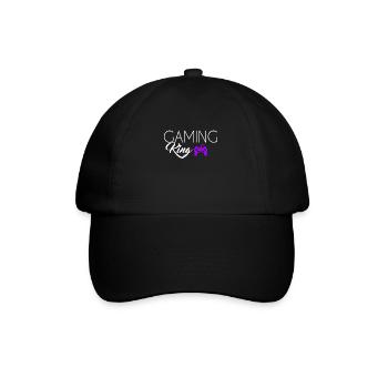 Gaming King - Baseball Cap - black/black - Front