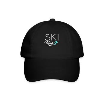 Ski King - Casquette classique - noir/noir - Devant
