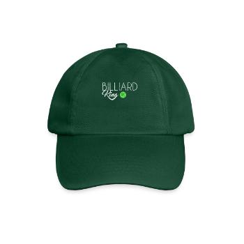 Billiard King - Baseballkappe - Flaschengrün - Vorne