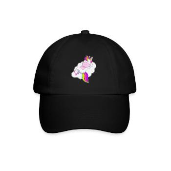 Unicorn Clouds - Baseball Cap - black/black - Front