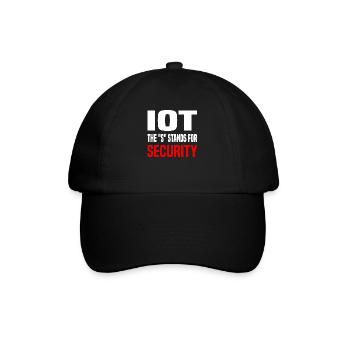 Internet Des Objets IOT Programmeur Admin IT - Casquette classique - noir/noir - Devant