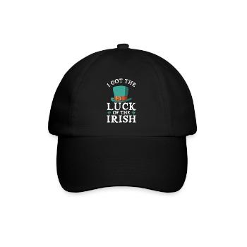 I have the luck of the Irish - Baseball Cap - black/black - Front
