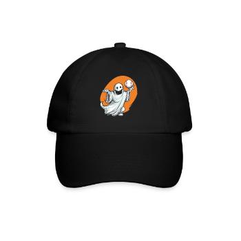 Baseball Halloween Trick Or Treat Baseball Player - Baseball Cap - black/black - Front