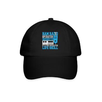 Opérateur radio amateur Pas un amateur de radio d’antenne - Casquette classique - noir/noir - Devant