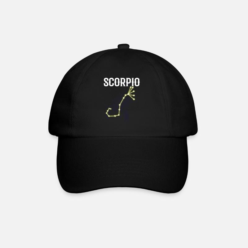 Astrologie Scorpion - Casquette classique - noir/noir