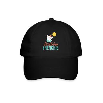 Cadeaux de bouledogue français - Casquette classique - noir/noir - Devant