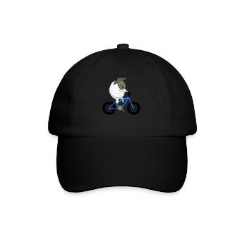 Moutons à vélo - Casquette classique - noir/noir - Devant