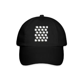 Sheep Sheep - Baseball Cap - black/black - Front