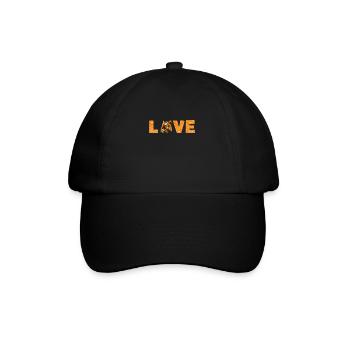 Tiger Love Wildcat Big Cat King Tiger - Baseball Cap - black/black - Front