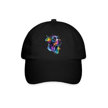 Labrador - Baseball Cap - black/black - Front