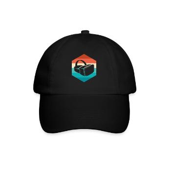 Virtual Reality VR Gift - Baseball Cap - black/black - Front