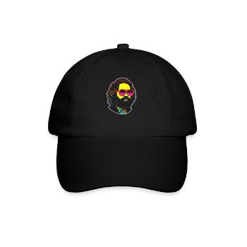Le communisme a quitté le marxisme Karl Marx - Casquette classique - noir/noir - Devant