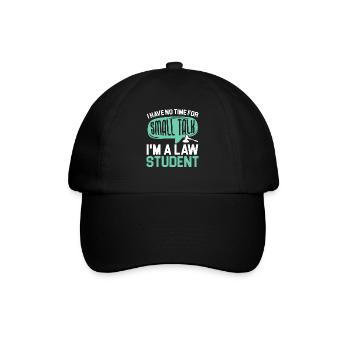 Juris Doctor Jurisprudence Droit Avocat Avocat - Casquette classique - noir/noir - Devant