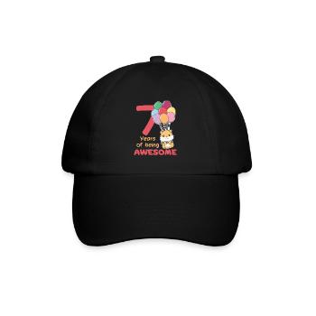 Hamster pour les enfants de 7 ans de sept ans - Casquette classique - noir/noir - Devant