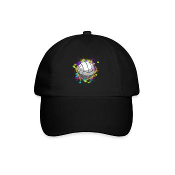 Volley-ball - Casquette classique - noir/noir - Devant