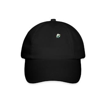 Cool Floral Flowers Patch Vintage Daisy Lover Pun - Baseball Cap - black/black - Front