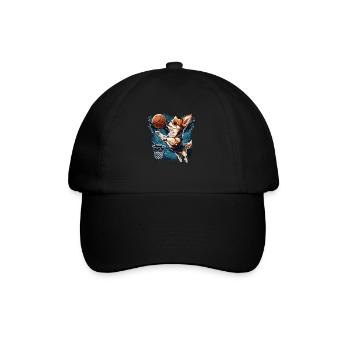 Chihuahua | Basketball | Player | Sport | Dunk | - Baseball Cap - black/black - Front