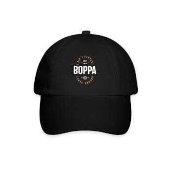 Boppa: Imperfectly Awesome - Father's Day - Baseball Cap - black/black - Front