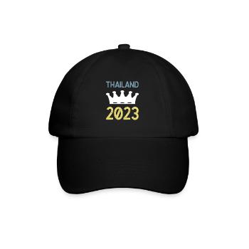Thailand 2023 Krona - Baseball Cap - black/black - Front