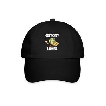 History Lover Historian Profession History - Baseball Cap - black/black - Front
