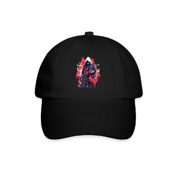 Epic Gamer Cyber Assassin Punk Street Art - Casquette classique - noir/noir - Devant